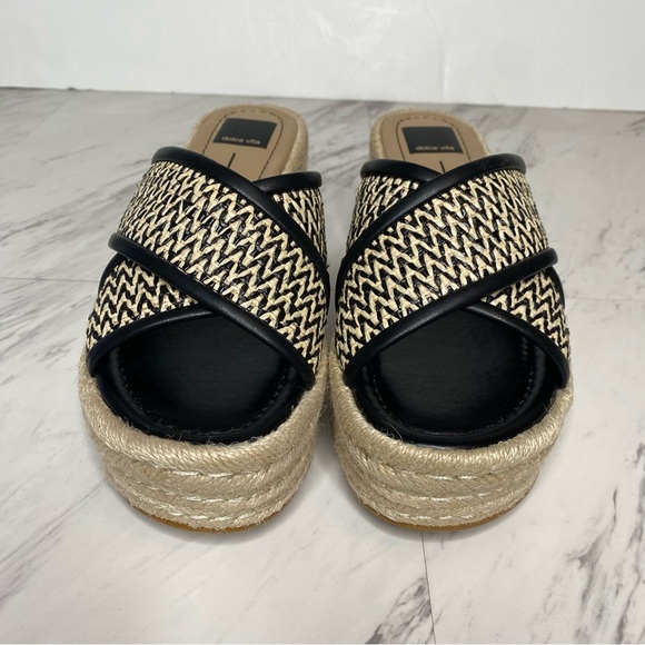 Dolce Vita Eldora Raffia Heeled Sandal 9 - Picture 10 of 14